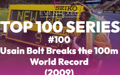 Top 100 Sporting Moments – #100 Usain Bolt Breaks the 100m World Record (2009)